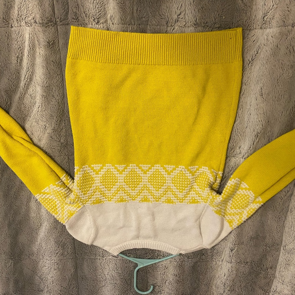 Old Navy Yellow Comfy Sweater